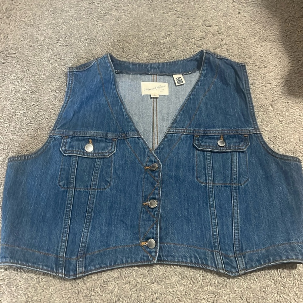 Denim vest